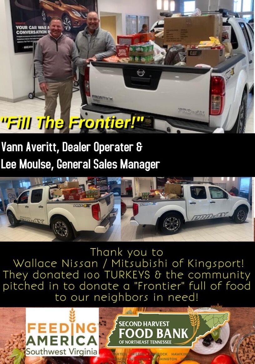 Fill the Frontier food drive benefits Second Harvest